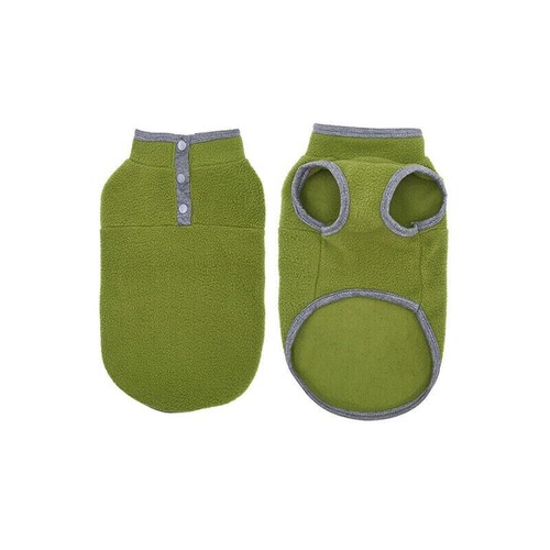 Pet Dog Puppy Winter Warm Fleece Jumper Vest Coat Jacket Apparel Clothes Outdoor - Picture 13 of 20