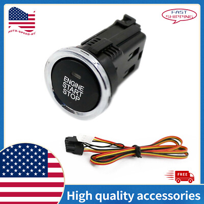 US DC12V Car Keyless Engine Start Stop Push Button Power Starter Ignition Switch