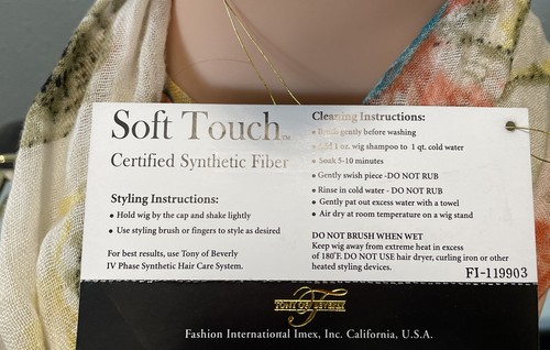 Tony Of Beverly Soft Touch Collection Wig ASTRID in 60 NEW in Box - Picture 6 of 9