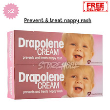 2x Crema Drapolene (55g) Prevenire Dermatite da Pannolino Sollievo Bambino Piccole Ustioni Spedizione Gratuita