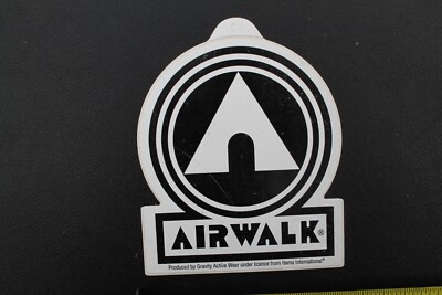 Airwalk Skateboard Shoes Clothing Tag OG 80's Z62A Vintage