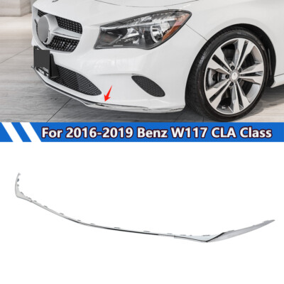 1178855000 Front Bumper Chrome Molding Trim For Benz W117 CLA200 CLA250 2016-19
