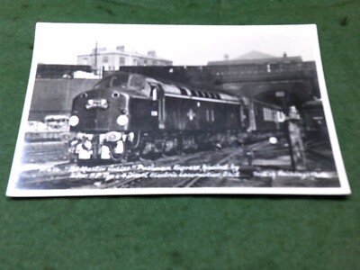 TRANSPORT EISENBAHN ZUG Master Cutler Pullman Express verlassen Bahnhof