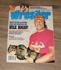 The Wrestler 1991 magazine HULK HOGAN Kevin Von Erich TOM ZENK Cactus Jack