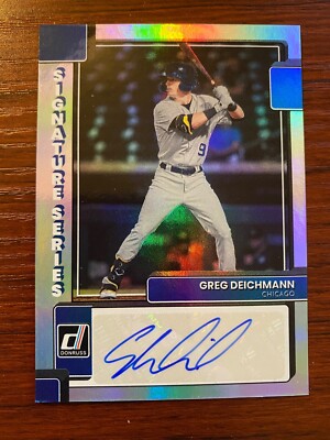 2022 Donruss Signature Series Greg Deichmann Auto SS-GD
