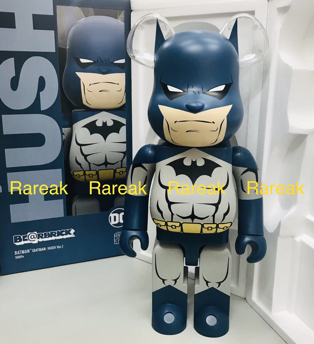 新品■BATMAN : HUSH Ver. 1000％ バットマン ベアブリック BE@RBRICK BATMAN (HUSH Ver.)1000％
