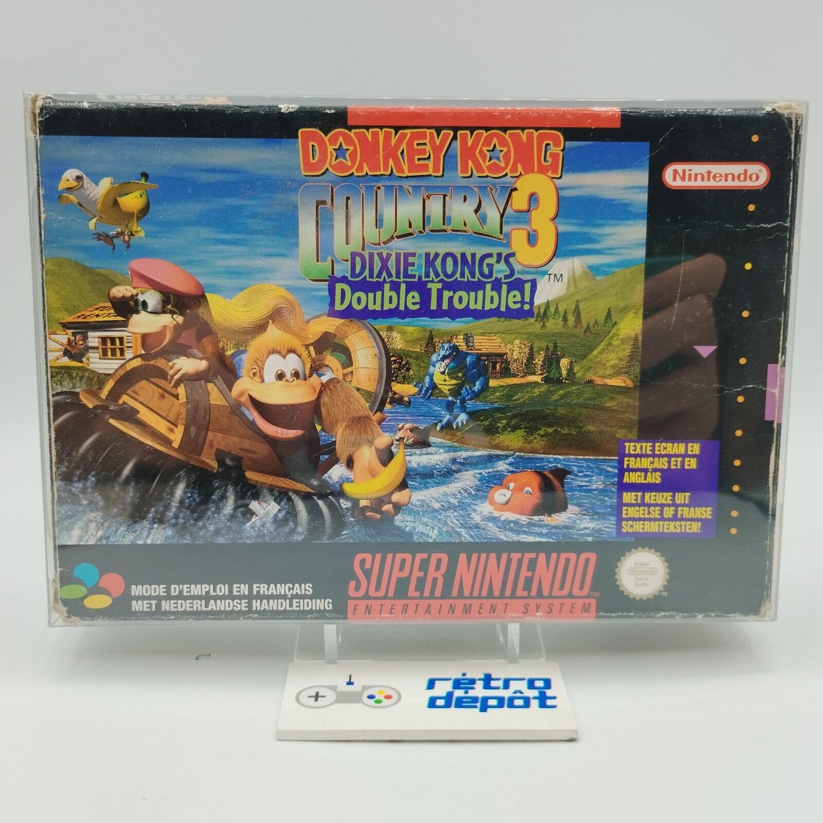 Donkey Kong Country 3 Dixie Kong's Double Trouble! / Super Nintendo SNES PAL EUR