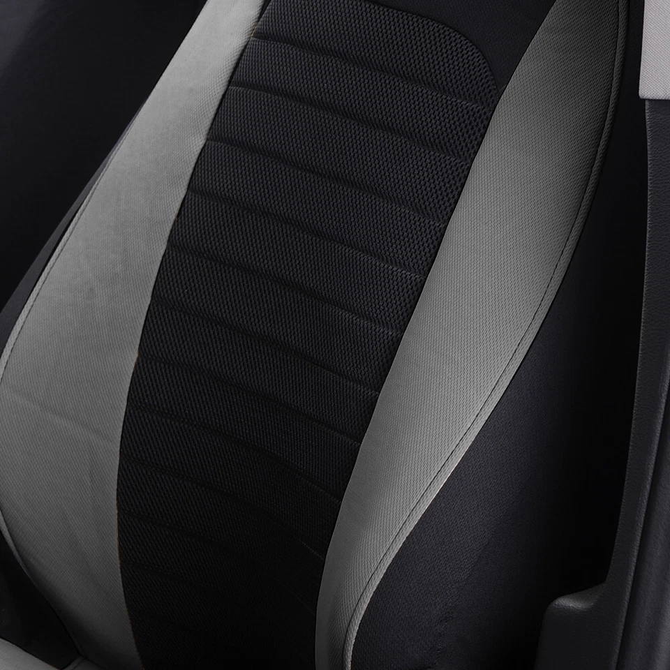 Cubo de respaldo alto asiento delantero tela fundas asiento coche alfombrilla protección accesorios Foto 2 de 4