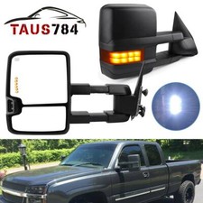 Power Heated Tow Mirrors For 2003-2006 Chevy Silverado Gmc Sierra 1500 2500hd 2x