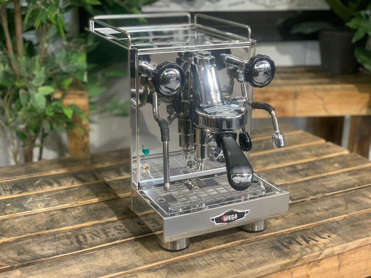 WEGA WMINI 1 GROUP BRAND NEW STAINLESS ESPRESSO COFFEE MACHINE