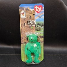 Erin The Bear Rare Errors 1993 McDonalds Ty Beanie Baby OakBrook Misprint