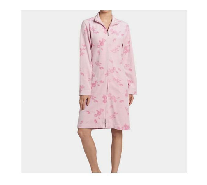 Accappatoio In Morbido Fleece Triumph – Modello 01 Per Donna, Colore Bianco Seta - 2