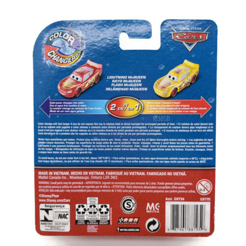 Disney Pixar Cars Color Changers 2 en 1 Lightning McQueen 2019 envío gratuito - Imagen 3 de 5