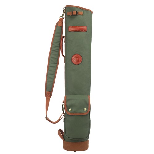 TOURBON Waterproof Canvas Golf Clubs Bag Sunday Shoulder Carrier Travel Gift US - Picture 5 of 24