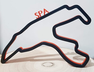 Custom F1 Rennbahn Rennstrecke, 3D Motorsport, Wandbild, Grand Prix, F1 Display