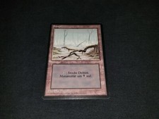 MTG 1x Revised basic land LP German FBB Swamp (Low Branch) - ships w/ tracking