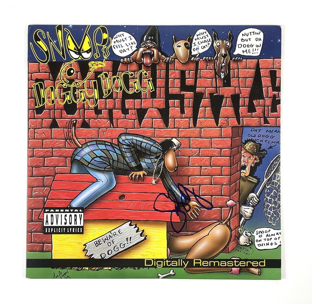 Snoop Dogg Signed Doggystyle Vinyl Record Rap Hip Hop Legend JSA