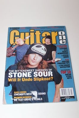 Guitar One Magazine March 2003 Stone Sour Slipknot