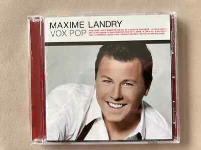 Maxime Landry - Vox Pop CD 2009 *SVP LIRE CONDITIONS*