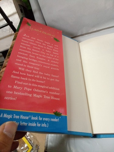 MARY POPE OSBOURNE MAGIC TREE HOUSE34 LATE LUNCH WITH LLAMAS B.SELLING SERIE REA - Picture 2 of 12