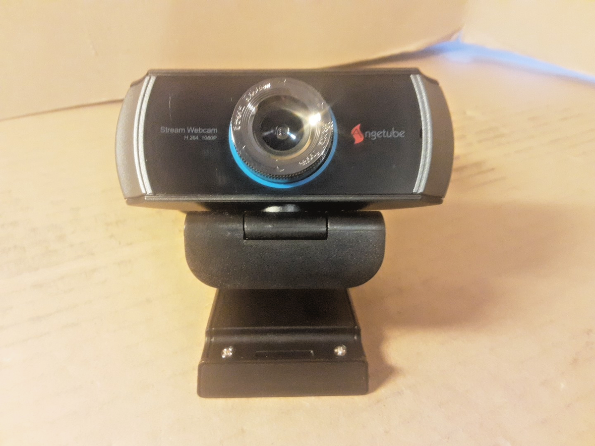 LOGITUBO Angetube Webcam 1080P Live Streaming Camera with