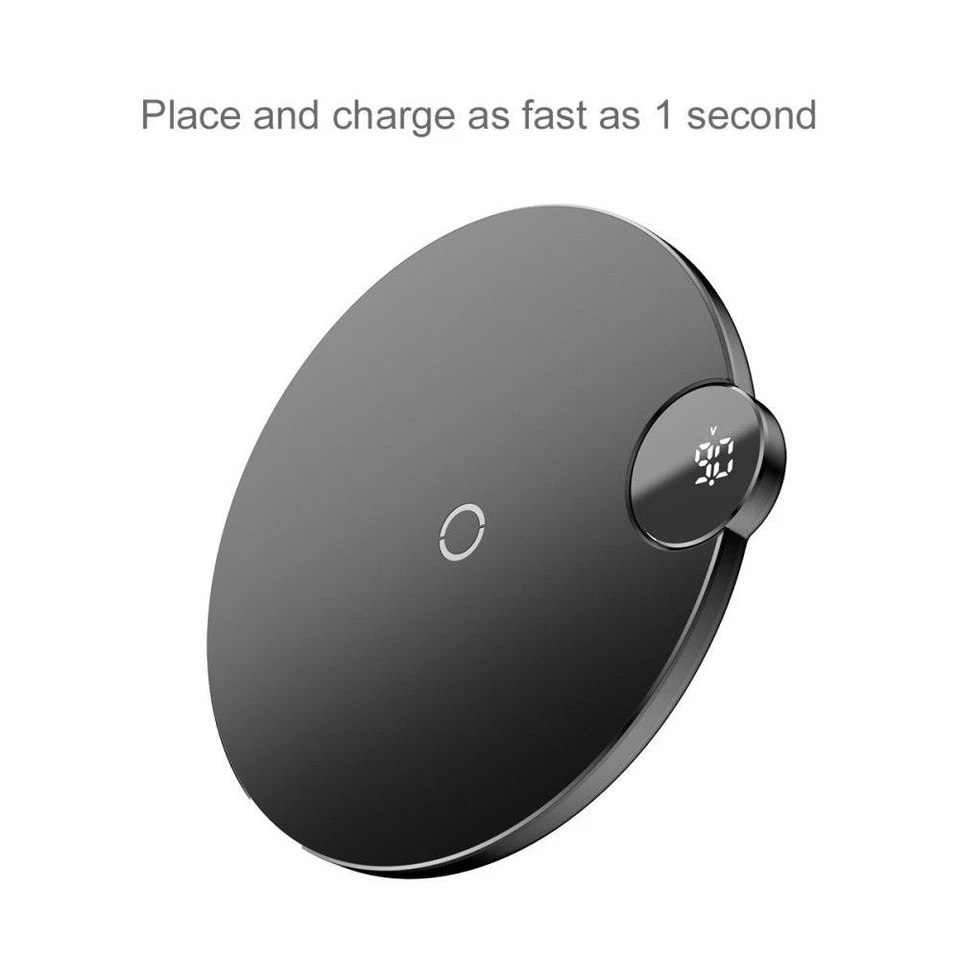Baseus Digtal LED Display Wireless Charger For Mobile Phone  - Image 4 of 4