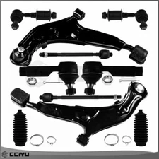 Set Of 10 For 1995-1999 Nissan Maxima Front Lower Control Arm Tie Rod Sway Bar