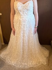 David  s Bridal Wedding Gown NWT Size 16W