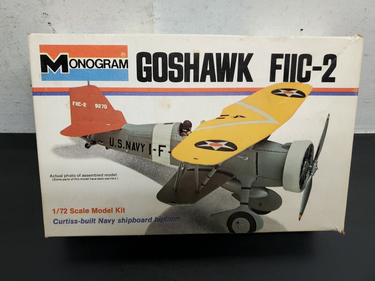 Kit Maquette Monogram 1/72 Goshawk FIIC-2 - Édition 1968 - Complet - Occasion