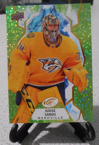 21/22 2021 UPPER DECK UD ICE HOCKEY GREEN ORANGE REFACTOR CARDS 1-100 U-Pick - Picture 25 of 35