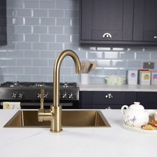 3 in 1 Boiling Water Tap - Full Kit with Tank & Filter - Industrial Single Lever