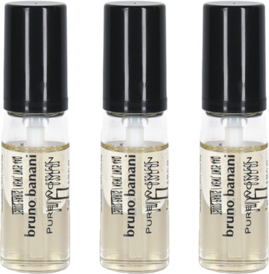 Bruno Banani For Women Combo Pack: Mini EDT Perfume Spray (3x0.23oz) Unboxed New