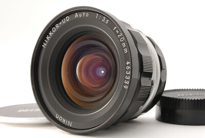 NEAR MINT] Nikon NIKKOR UD Auto 20mm f/3.5 Non-Ai MF Wide Angle