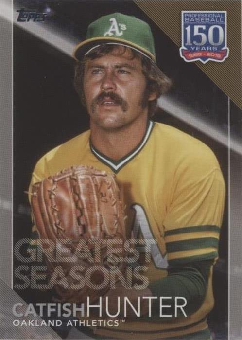 2019 Topps Update Series - Catfish Hunter #150-79 - 1 of 1
