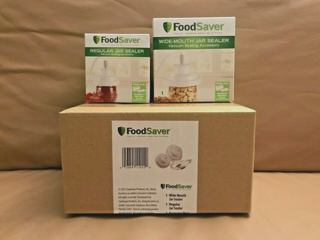 foodsaver jar sealer regular & wide mouth