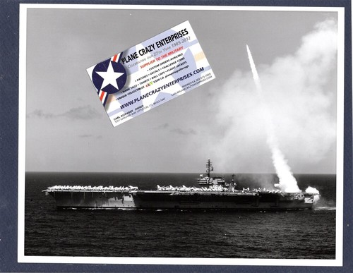 CV-64 USS CONSTELLATION Terrier Missile Launch US Navy Ship Squadron ...