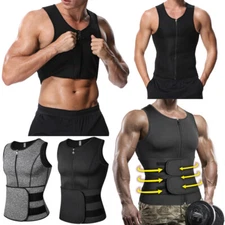 FAJAS PARA HOMBRES FAJA REDUCTORA DE HOMBRE MEN SAUNA SHAPER ABDOMEN CONTROL TOP