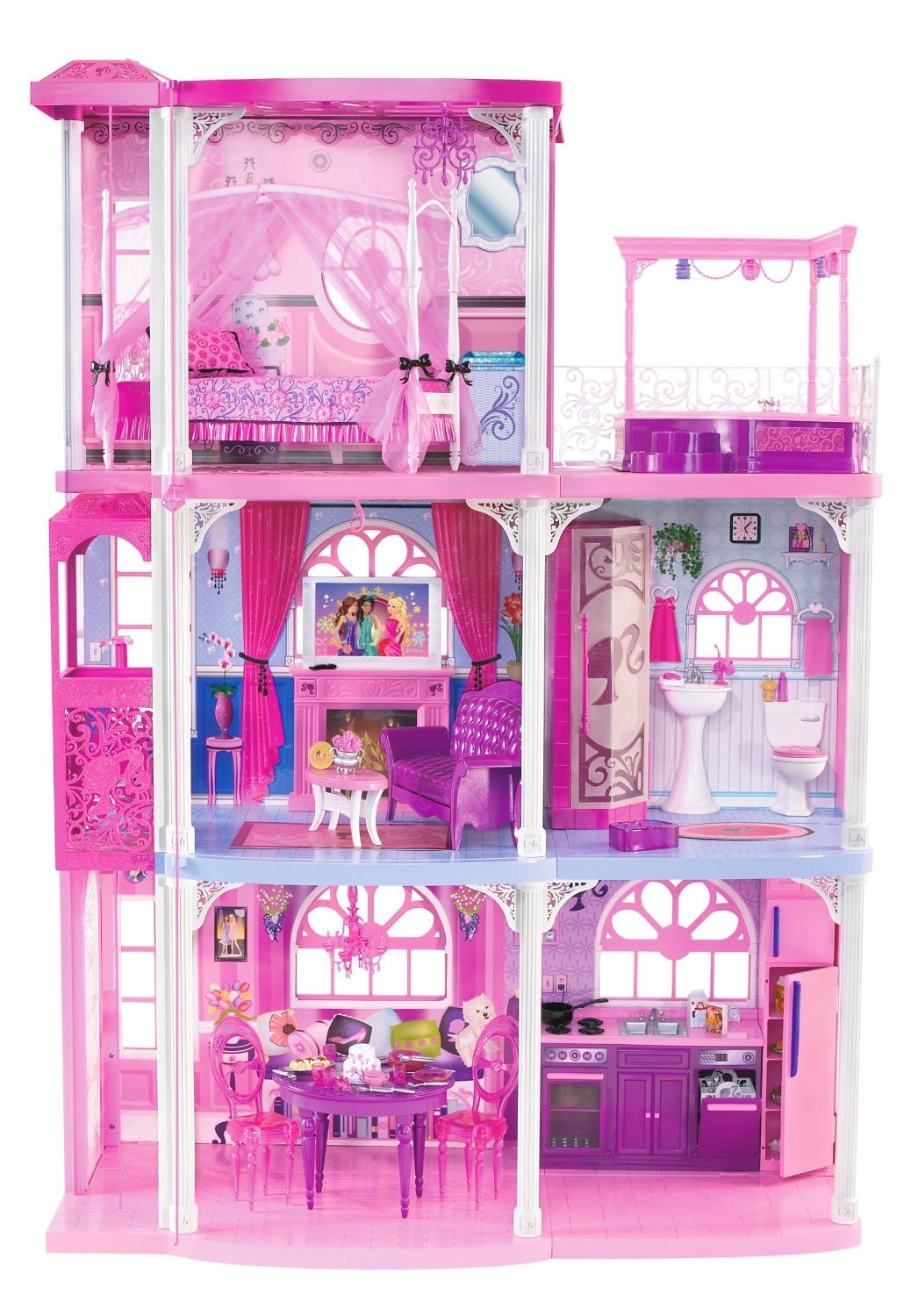 barbie 2 story townhouse