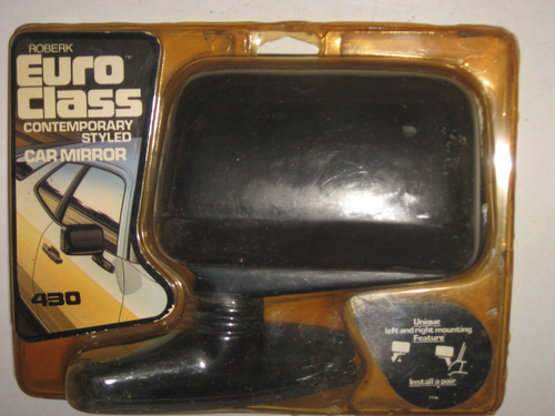 Italian Design Side Door Mirror, Roberk # 430, fits Left or Right - Picture 2 of 3
