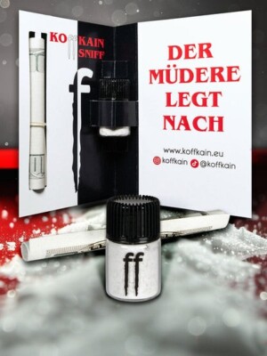 KOFFKAIN Sniff 1g Energydrink für die Nase -Koffein Power Extrakt Energy Booster