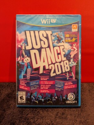 JUST DANCE 2018 Nintendo Wii U * BRAND NEW / SEALED *  