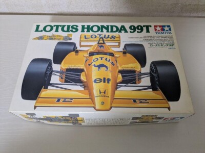 自動車 Tamiya Lotus 99T Honda Masterwork Senna Tamiya 1/20 Lotus Honda 99T 1987 Ayrton Senna F1 Plastic