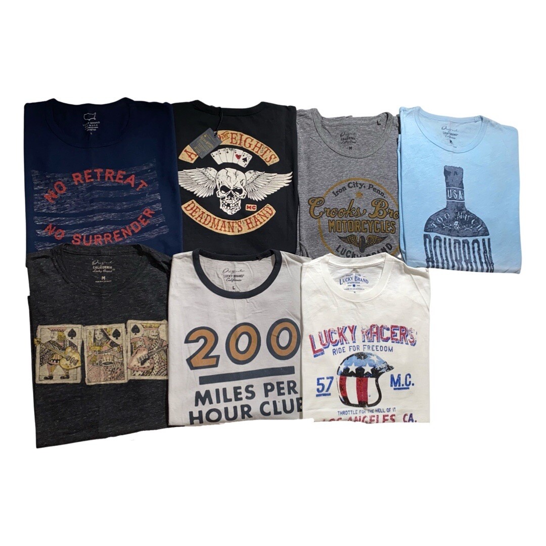 Mens Lucky Brand Graphic T 
