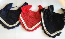 Horse Fly Flying Mask Ears Full Face Mesh Protection Anti-UV Mosquito Insect