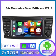 Android13 Für Mercedes Benz E-Class W211 W219 Autoradio GPS Navi WIFI BT CarPlay