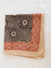 Boho Soft Cotton Bandana Cotton Neckerchief Cotton Square Scarf Gift Handkerchie