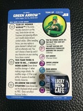 DC Heroclix Justice League Unlimited 026.04 Green Arrow Team Up Card