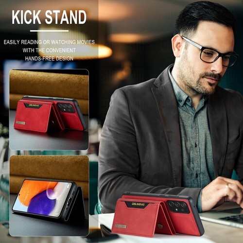 Leather Wallet Case Cover Magnet Flip Cardholder For Samsung A32 A33 A42 A52 A53 - Picture 54 of 71