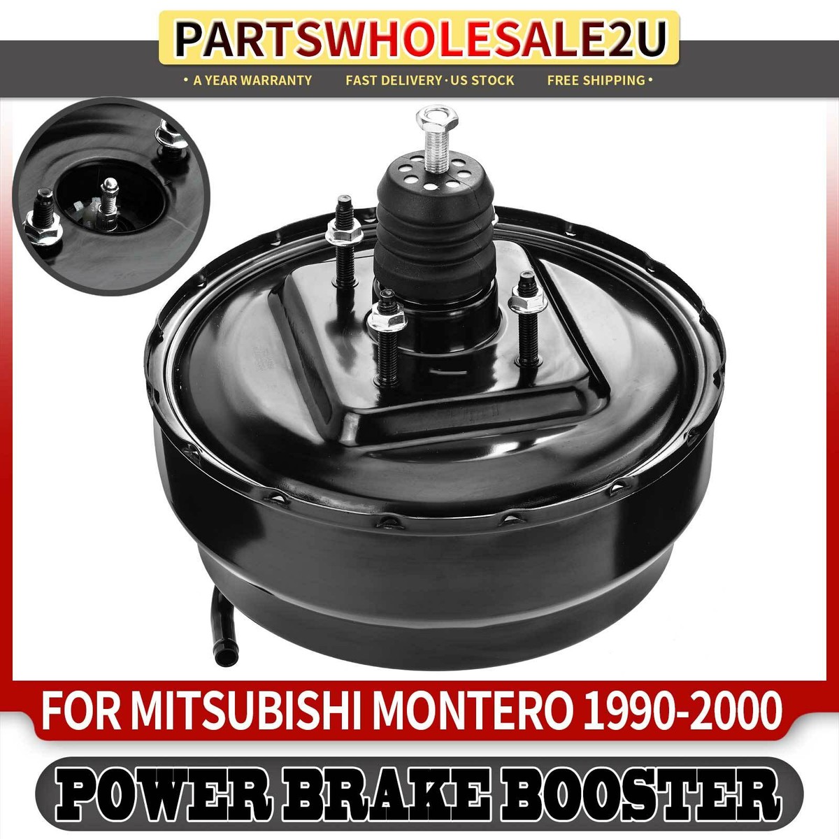 Power Brake Booster without Master Cylinder for Mitsubishi