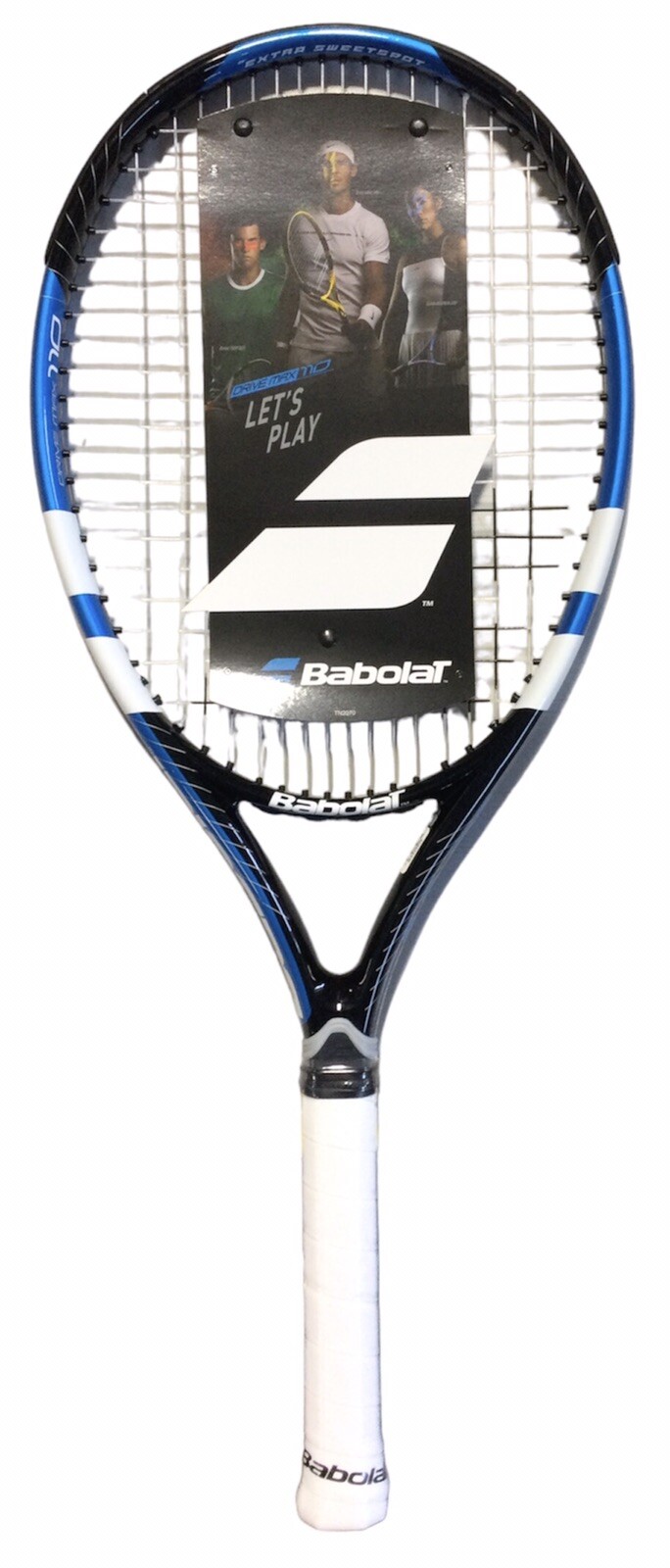 Babolat Drive Max 110 Prestrung Adults Tennis Racquet Size 2(41/4)(D5